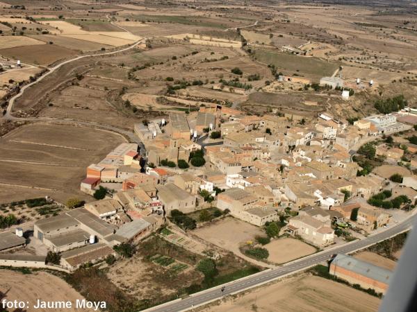 8.8.2012 'El camí de Sedó va seguint les ondulacions, els canvis de nivells, i així passo alternativament d'uns moments de soledat i tancament visual a les vistes obertes.'  Sedó -  Giliet de Florejacs