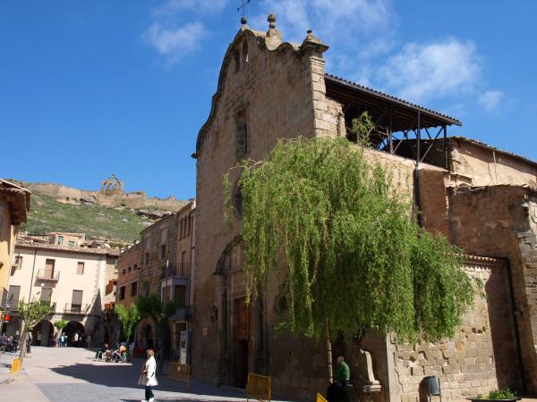 10.8.2012 '...el castell de Sanaüja  (...) com un remat del turó que fa de retaule al poble, acaba d'arrodonir el tipisme de la plaça'   Sanaüja -  Giliet de Florejacs