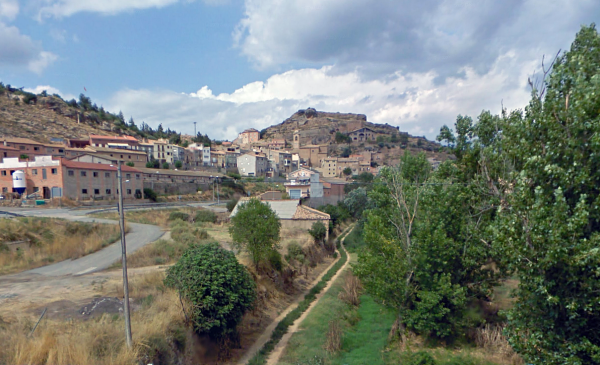 10 de Agost de 2012 Vista general del poble  Biosca -  google