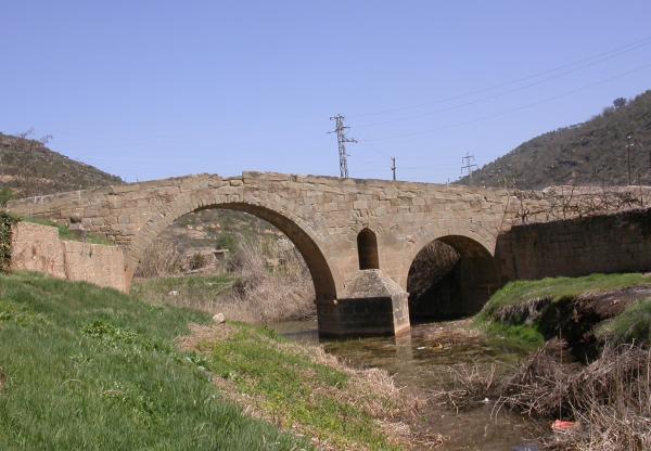 10 de Agost de 2012 El pont de les Merites  Torà -  Ramon Sunyer