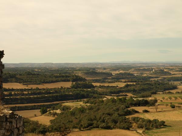 12 de Agost de 2012 'Des del seu turó, Montfalcó domina el que en podríem dir la vall de les Oluges, en aquest punt clau on s'ajunta el riu Sió amb el torrent de Freixinet, i on conflueixen també diversos camins que serveixen la comarca.'  Montfalcó Murallat -  Giliet de Florejacs