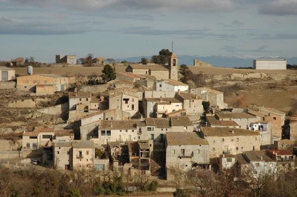 15 de Agost de 2012 'A l'esquerra Vilagrasseta'  Vilagrasseta -  fotosdesdelasegarra