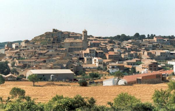 8 de Octubre de 2012 Vista general del poble  Els Omells de na Gaia -  cami2013.blogspot.com.es