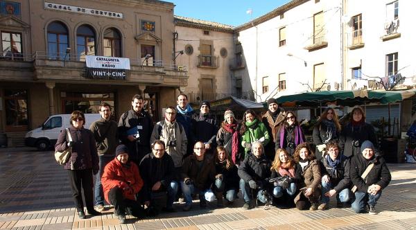 30.11.2012 el grup de blocaires a Cervera  Cervera -  Camins de Sikarra