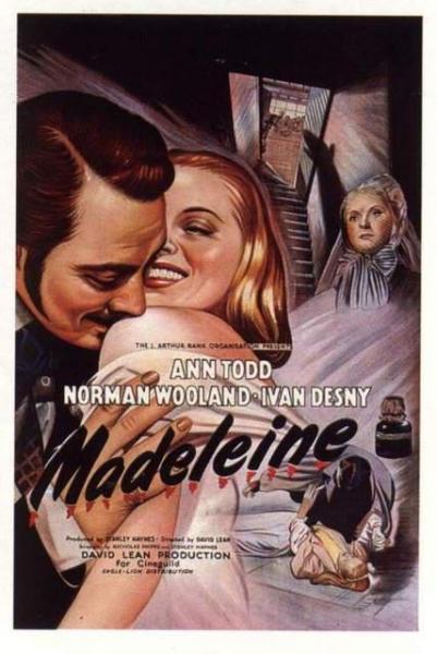 cartell Cinema: Madeleine de David Lean - Cervera