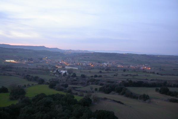 4 de Gener de 2013 Els Prats de Rei i Calaf des de la torre de la Manresana  Els Prats de Rei -  Ramon Sunyer