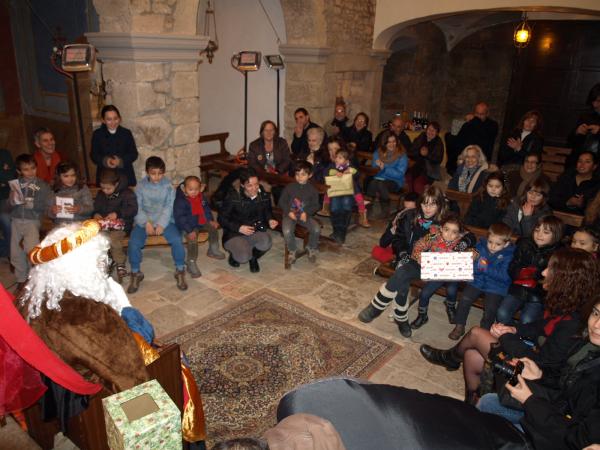 5 de Gener de 2013 la repeció reial dins església de Florejacs  Florejacs -  Jaume Moya