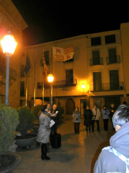 23 de Gener de 2013 Celebració per la declaració de sobirania del poble de Catalunya a Cervera  Cervera -  Narcís Turull