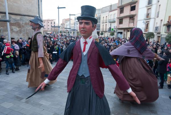 2 de Febrer de 2013 Ball dels gegants  Torà -  xavi santesmasses