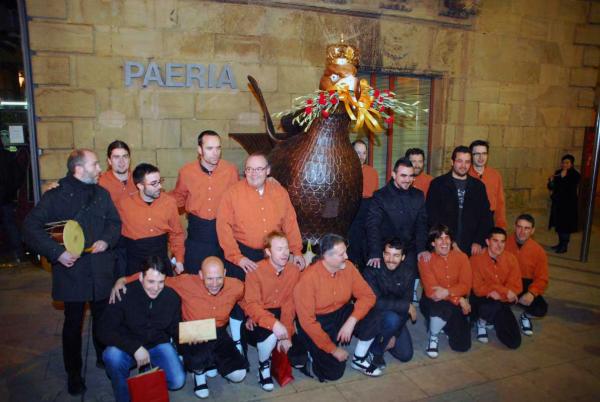 5.2.2013 Confraria de l'Àliga  Cervera -  lo carranquer