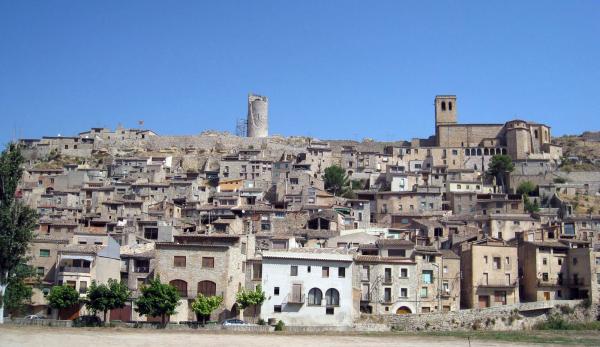 9 de Febrer de 2013 Vista del poble  Guimerà -  Albert