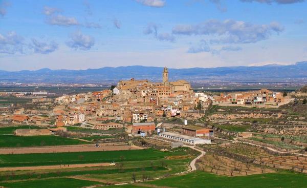 9 de Febrer de 2013 Vista del poble  Maldà -  Albert