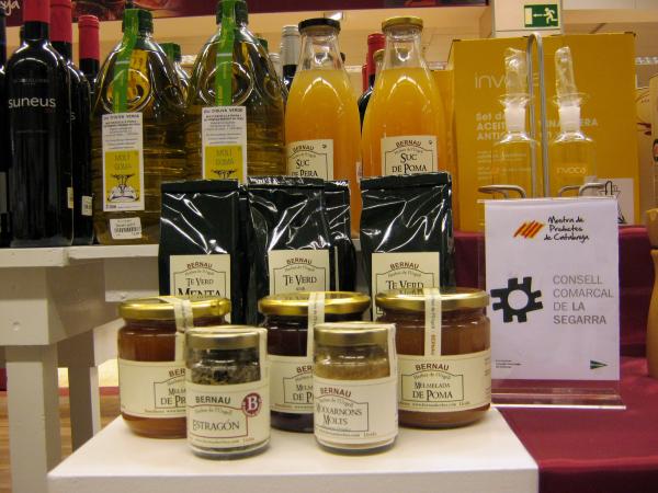 18 de Febrer de 2013 Mostra de productes agroalimentaris de la Segarra al Corte Inglés  Barcelona -  CC Segarra