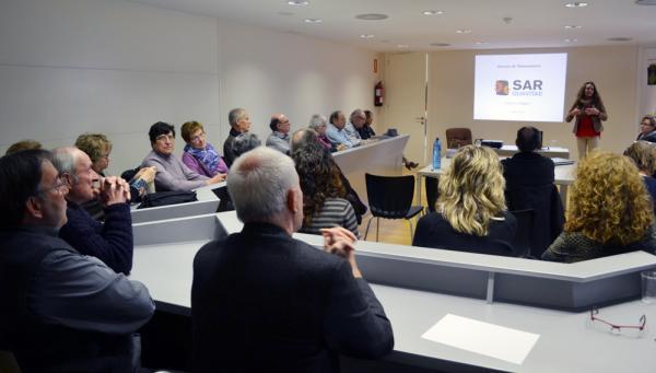 27 de Febrer de 2013 Les sessions informatives han anat a càrrec de la empresa SARquavitae-MAFRE, la qual presta el servei bàsic de teleassistència al Consell Comarcal.  Cervera -  CC Segarra