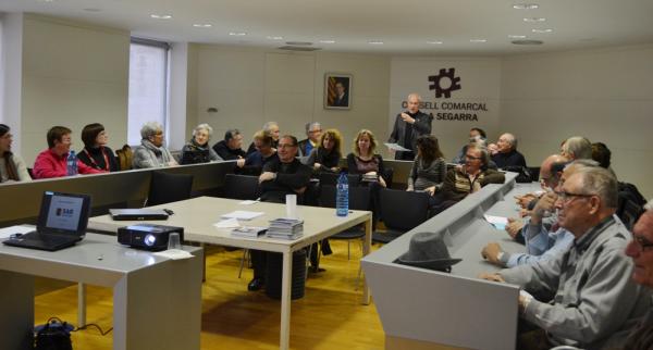 27.2.2013 sessions informatives sobre serveis per la millora de l’atenció domiciliària a la gent gran de la comarca  Cervera -  CC Segarra