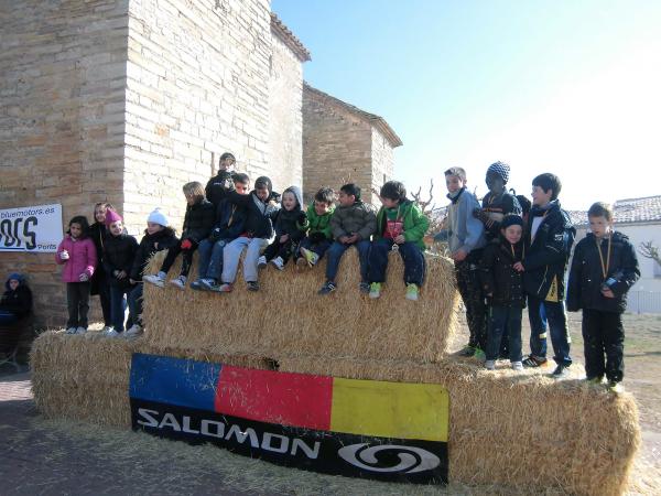 24.2.2013 Alumnes del Fedac-Guissona participants de la cursa SantRUNmon infantil   Sant Ramon -  CC Segarra