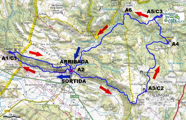 VII Race Mountain Alta Segarra: recorregut - 