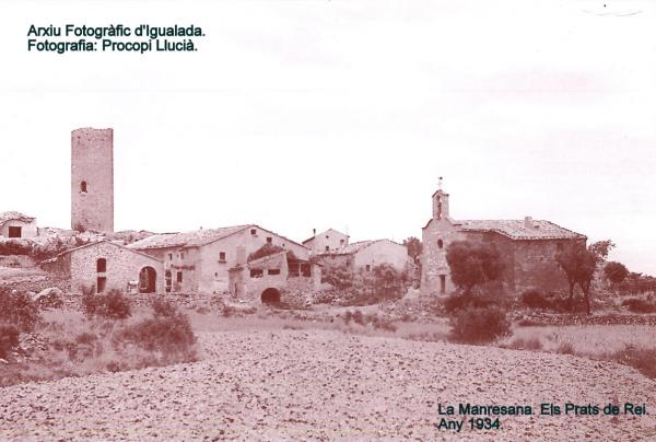 8.3.1934 Vista de la Manresana  La Manresana -  Procopi Llucià