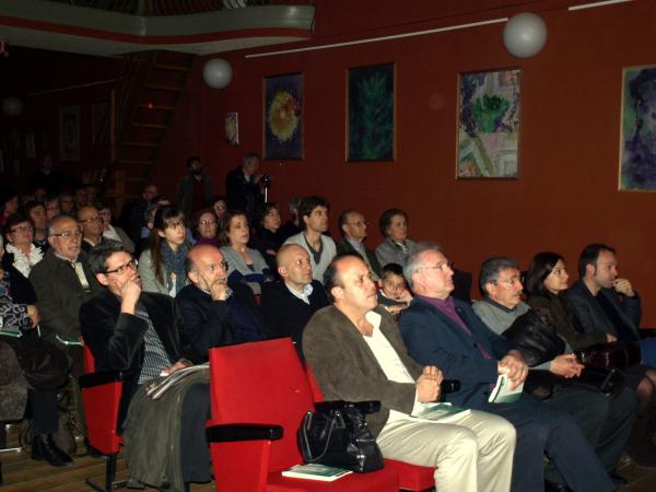 El públic reunit a la Sala Teatre de Ca l'Eril - Guissona