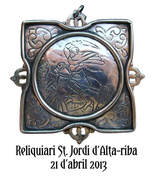 Reliquiari ofrena de l’Associació d’Amics del Castell Sant Miquel d’Alta-riba - Alta-Riba Reliquiari ofrena de l’Associació d’Amics del Castell Sant Miquel d’Alta-riba - Alta-Riba