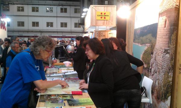 21.4.2013 Estand al Saló Internacional de Turisme de Catalunya  Barcelona -  CC Segarra