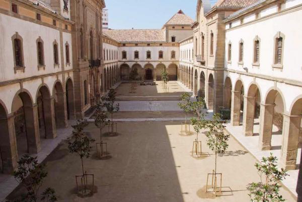 27.7.2010 Pati interiors de la universitat  Cervera - 