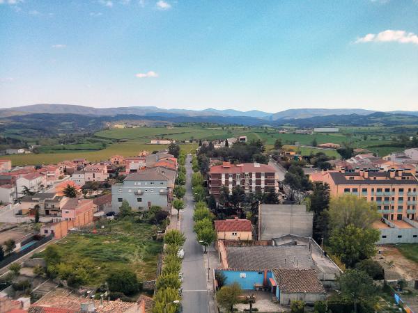 vista cap a l'est - Santa Coloma de Queralt