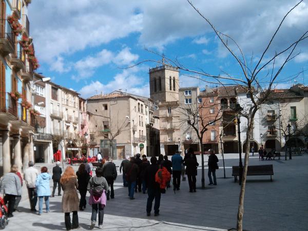 Plaça de sta Coloma - Santa Coloma de Queralt