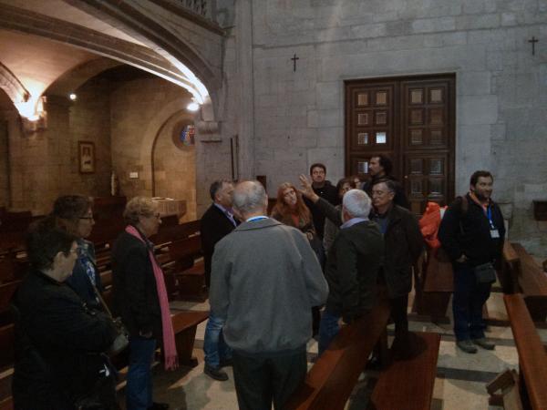 6.5.2013 l'església de santa Maria  Santa Coloma de Queralt -  Ramon Sunyer