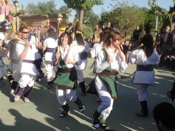 25 de Maig de 2013 bastons, gralles i tabal, va celebrar el seu bateig oficial  Sedó -  Assumpció Aubets