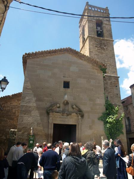 26.5.2013 exterior de l'església de Sant Amanç  Torrefeta -  David Garcia