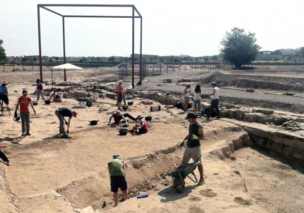 8 de Juliol de 2013 inici curs arqueològia a Iesso  Guissona -  Premsa Guissona