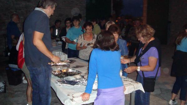 19.7.2013 Preparatius de la caminada la Lluna Plena  Sant Guim de Freixenet -  CC Segarra