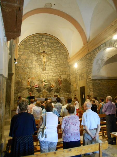 28.7.2013 Missa en honar a Santa Anna patrona de Riber  Riber -  Ajuntament TiF