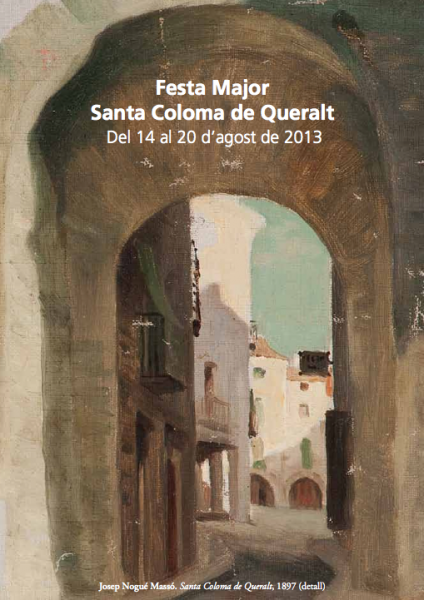 cartell Festa major Sta Coloma 2013 - Santa Coloma de Queralt cartell Festa major Sta Coloma 2013 - Santa Coloma de Queralt