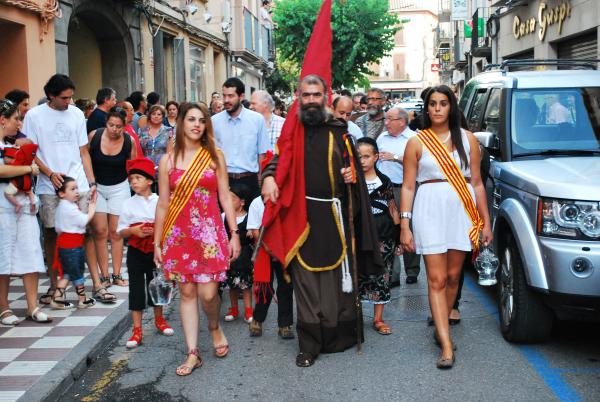 19.8.2013 Arribada de l'aigua per Sant Magí  Cervera -  Ramon Prats