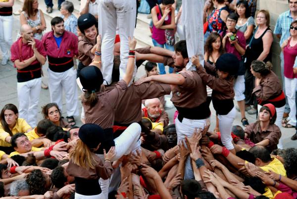 31 de Agost de 2013 La colla Margeners de Guissona  Agramunt -  Margeners