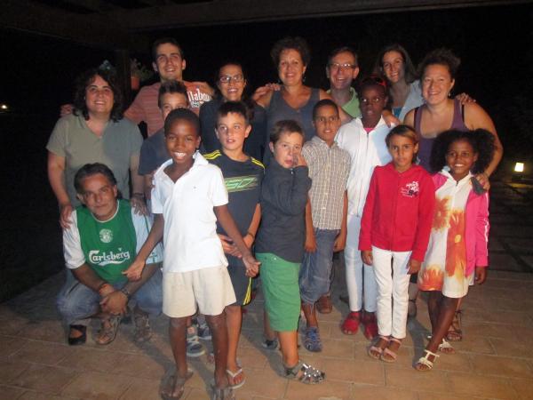 3 de Setembre de 2013 Acte de comiat dels infants saharauís vinguts a la comarca de la Segarra aquest estiu  Guissona -  Premsa Guissona