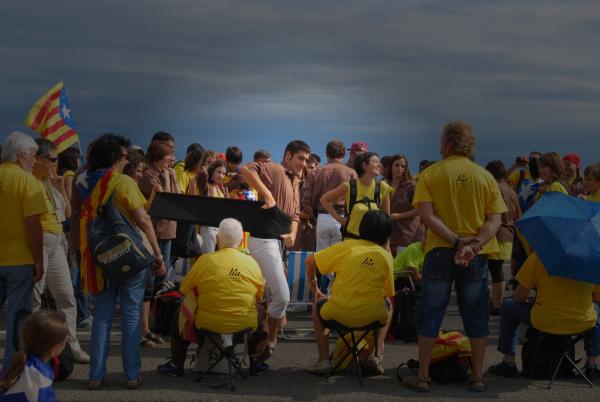 11 de Setembre de 2013 Faixant margeners  -  Marina Teixé