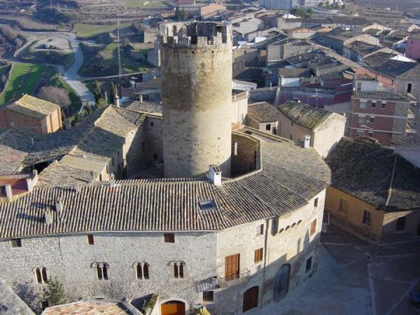 4 de Octubre de 2013 Vista del castell i la torre de l'Homenatge  Verdú -  verdu.cat