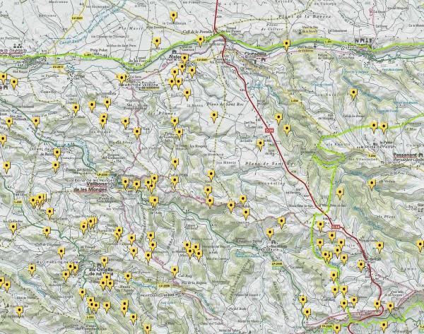 El paisatge Garrigues Baixes i vall del Corb recull 299 cabanes -  El paisatge Garrigues Baixes i vall del Corb recull 299 cabanes -