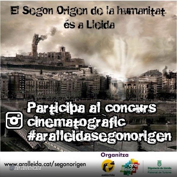 Cartell del concurs Si avui s'acabés el món, quin objecte salvaries? -  Cartell del concurs Si avui s'acabés el món, quin objecte salvaries? -