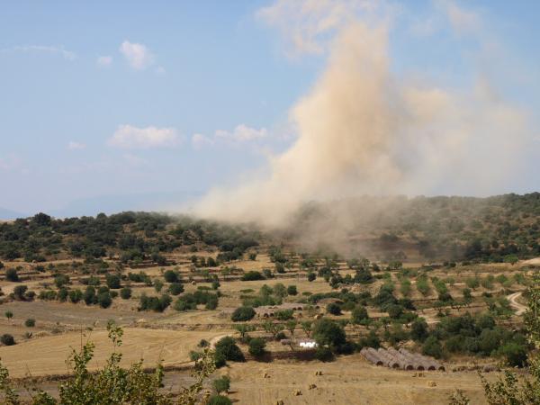 obres del Canal Segarra - Garrigues al seu pas per la Segarra - Florejacs