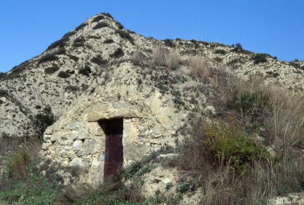 20 de Abril de 2014 Mimetisme amb l'entorn d'una cabana  Vall del Llobregós -  Ramon Sunyer