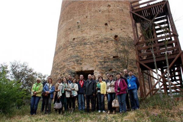 29.5.2014 Els representants de les agències de viatge  a la torre de Vallferosa  Vallferosa -  Oriol Bosch