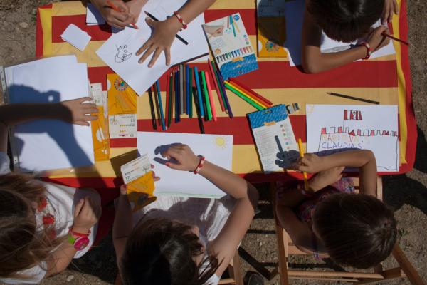 15.6.2014 V Festum Castrum - Concurs de Dibuix infantil  Alta-riba -  Miquel Torres