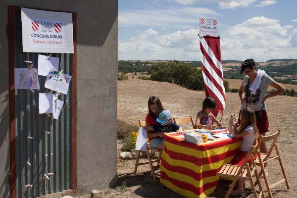 15 de Juny de 2014 V Festum Castrum - concurs de dibuix infantil  Alta-riba -  Miquel Torres