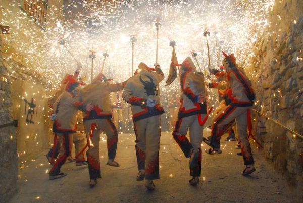 23.6.2014 Revetlla de sant Joan  Cervera -  Xavi Martí