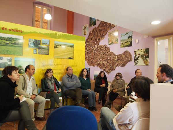 reunió entre entitats, veïns i polítics als Prats de Rei - Els Prats de Rei