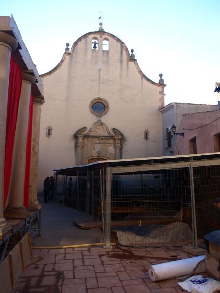 cobertura provisional del jaciment - Els Prats de Rei